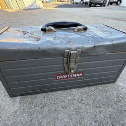 Vintage Craftsman Toolbox 