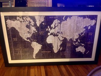 World Map From World Market