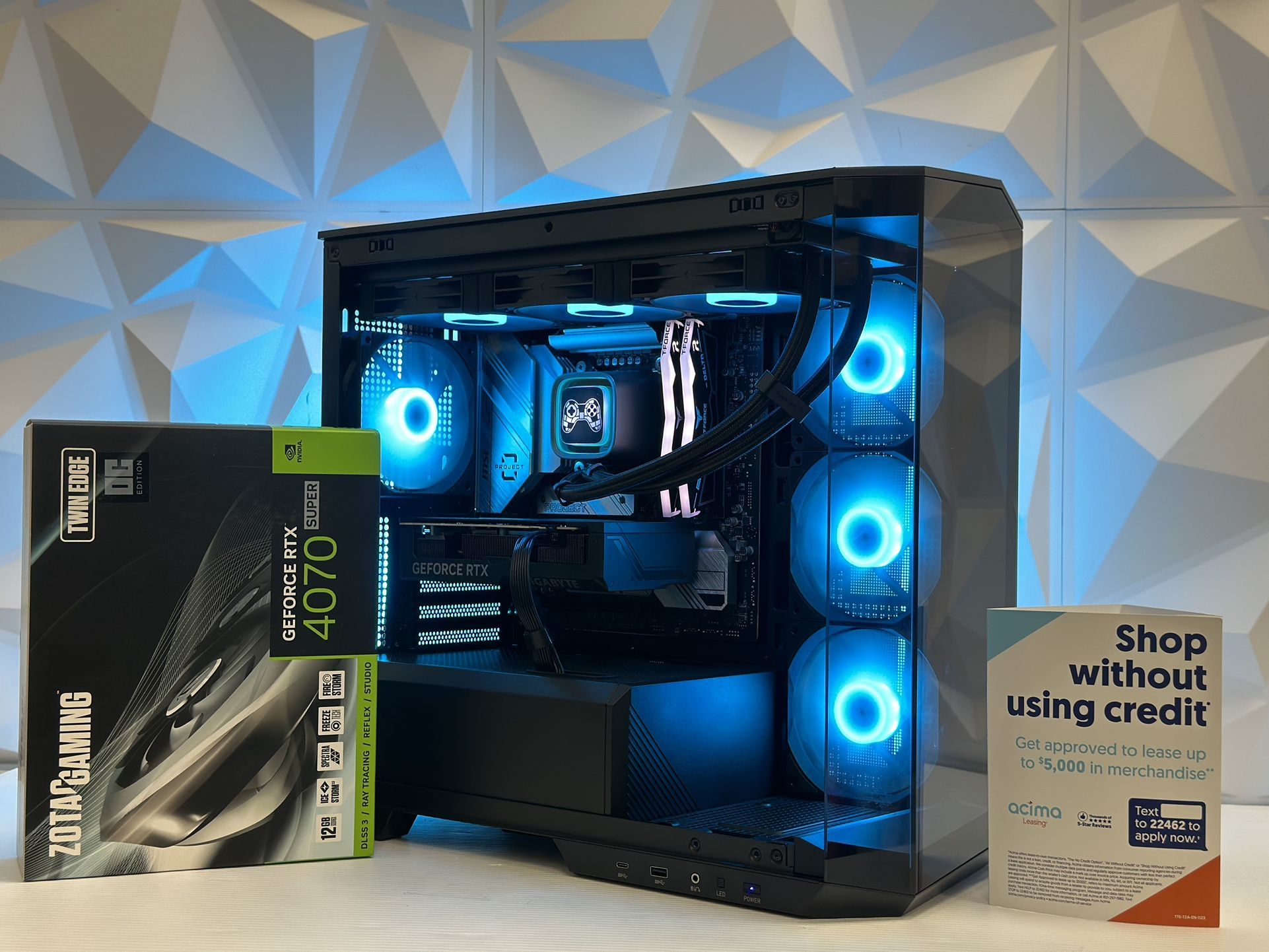 🦊 FOX 64 🦊 $0 DOWN PAYMENT FOX CUSTOM GAMING PC 🦊 FOX GAMING PC | DESKTOP | RIG | INTEL I7-12700KF | NVIDIA RTX 4070 SUPER|32 GB DDR5 RAM | 1TB SSD