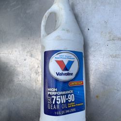New Gear Oil 