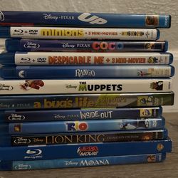 Blu-Ray Movies (Animated films)