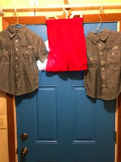New-boys size 8, shirts and shorts, (READ DESCRIPTION)