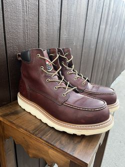 Red Wing Irish Setter ASHBY Leather Safety Toe SIZE 11D