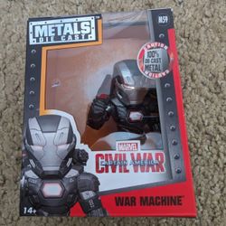 War Machine Metal Die Cast Figure