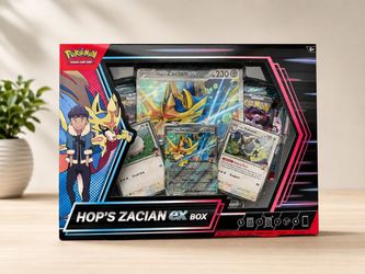 Pokémon Hop's Zacian ex Box