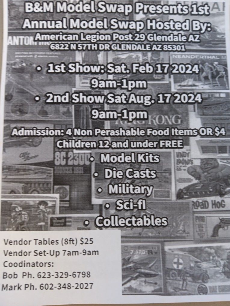 Plastic Model Kit Swap Meet