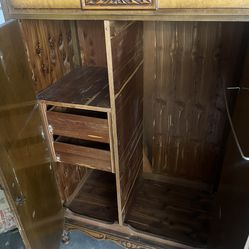 Cedar Lined Antique Armoire