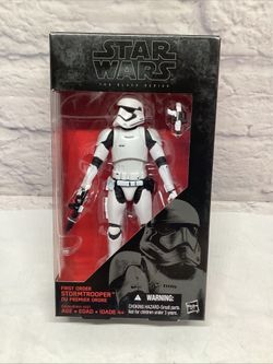 Star Wars 6" Black Series #04 FIRST ORDER STORMTROOPER 2015 Figure