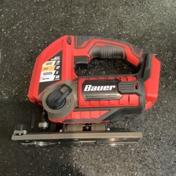 BAUER 1773C-B Variable speed orbital jigsaw Tool Only 110536-2 JAR