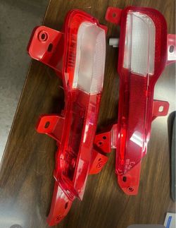 Rear Bumper Reflector Light Assembly Pair