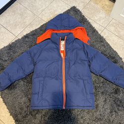 Brand new Navy Blue Winter Jacket Size 14/16 Inside soft fleece 