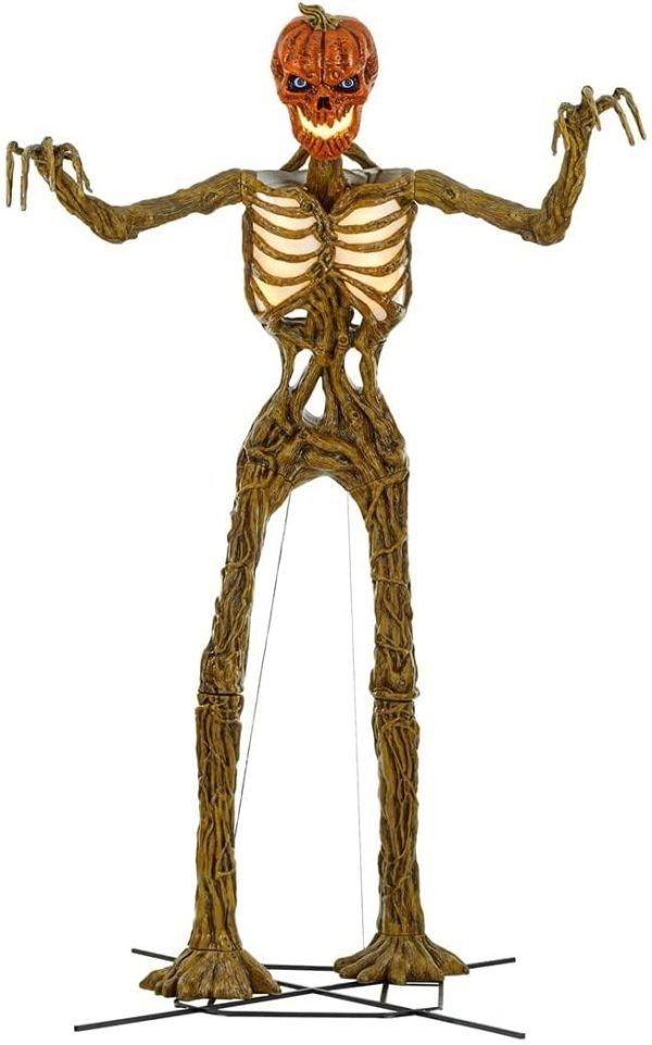 12 Ft Inferno Halloween Pumpkin Statue Decoration