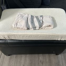 Girls diaper changing bed