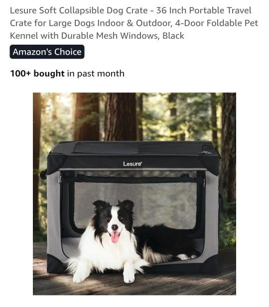 Large Leisure Portable Pet Crate