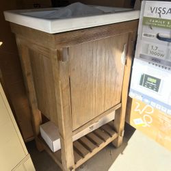 NEW 18” TOP OF THE LINE BATHROOM VANITY 