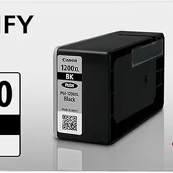 Canon PGI-1200XL Black Ink Tank for Printers MB2120, MB2720, B2020, MB2320 OEM