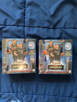2025-26 Topps Chrome Basketball Update Series Hobby Box (2)