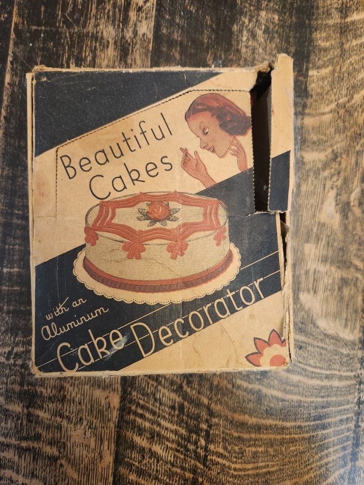 Antique Cake Decorator - Icing Dispenser.