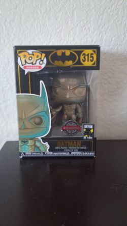 Funko Pop Batman 1989 Bronze Patina #315 Gemini Exclusive Open Box DC 80th