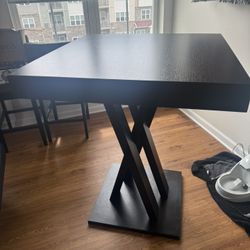 Pedestal Dining Bar Table