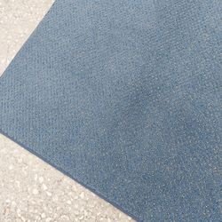 6x8 Blue Carpet