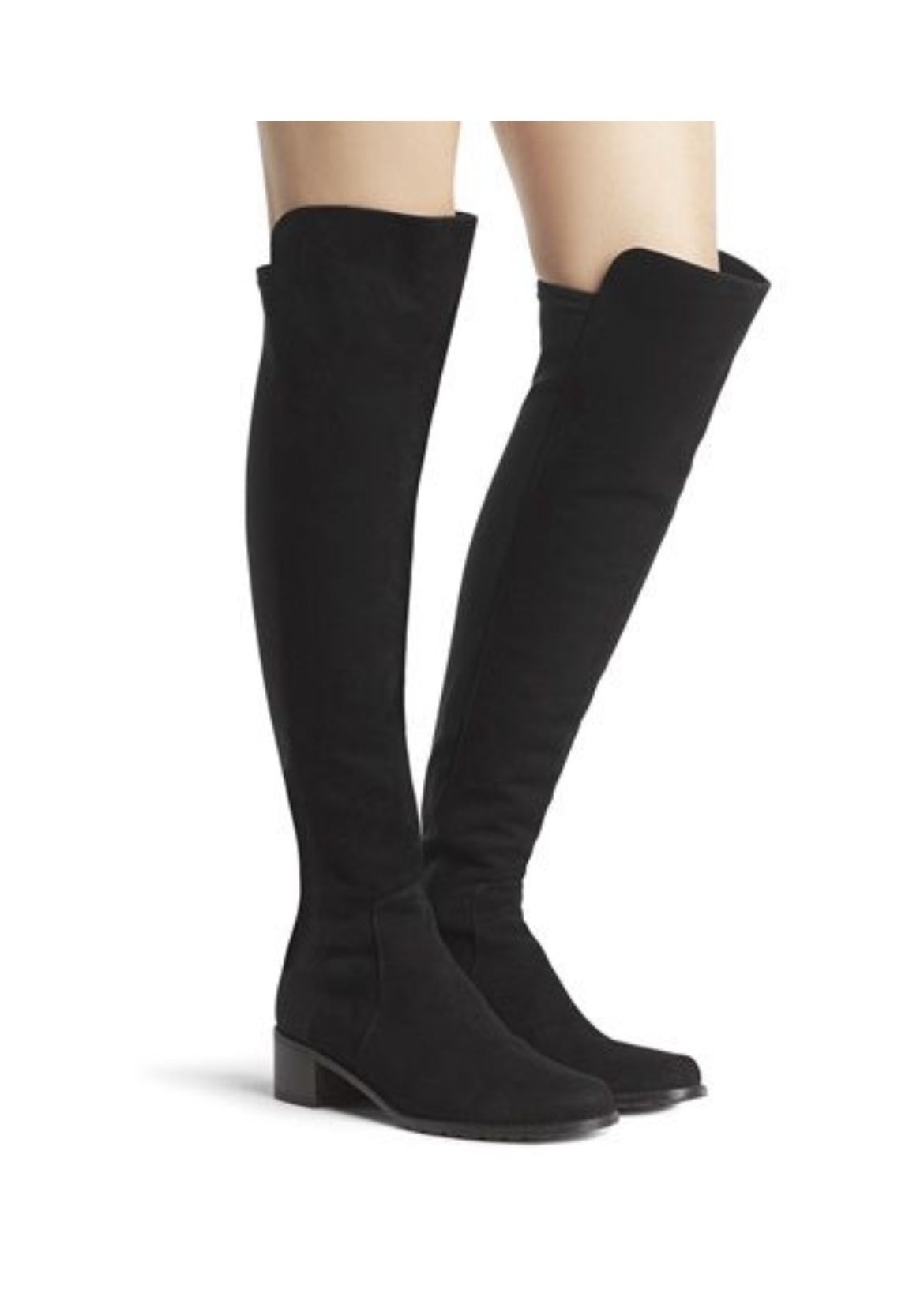 NEW! H by Halston Black Over-the-Knee Boots 