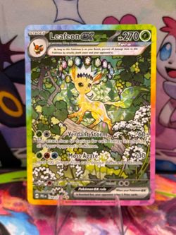 Leafeon EX #144 Scarlet & Violet Prismatic Evolutions