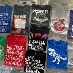 TEACHER TEE SHIRTS