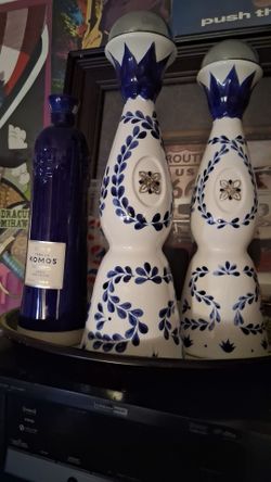 Tequilla bottles empty