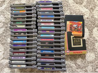 Nintendo nes games 15 each