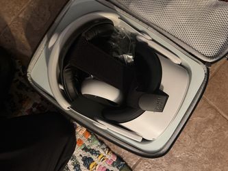 Meta Quest 2 headset and controllers