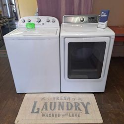 Whirlpool Heavy Duty Super Capacity Washer And Samsung Heavy Duty Super Capacity Electric Dryer Set Nice And Clean Financing Available 