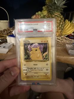 Pikachu #58 Pokemon Base Set