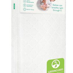 100% breathable and washable Newton Baby Crib Mattress and Toddler Bed