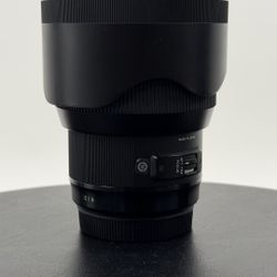 Sigma EF 85mm f1.4 Art (Canon Mount)