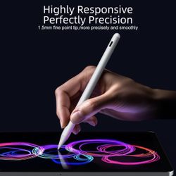 🆕 In 📦 Stylus Pen for iPad6th-11th Generation-2X Fast Charge Active Pencil Compatible with2018-2025 Apple iPad Pro