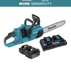 Makita LXT Brushless 16" 36V (18V X2) Chain Saw Kit (XCU04CM)