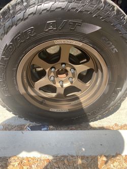 VOLK RACING TE37XT Ford Raptor Spec w/ Geolander G015 for Sale in ...