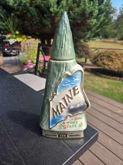 Jim Beam Maine State Ceramic Decanter