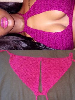 Handmade Crochet Halter tops