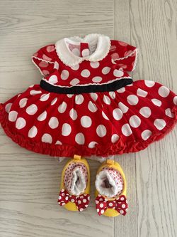 Disney Minnie Mouse Baby Costume Dress with Shoes