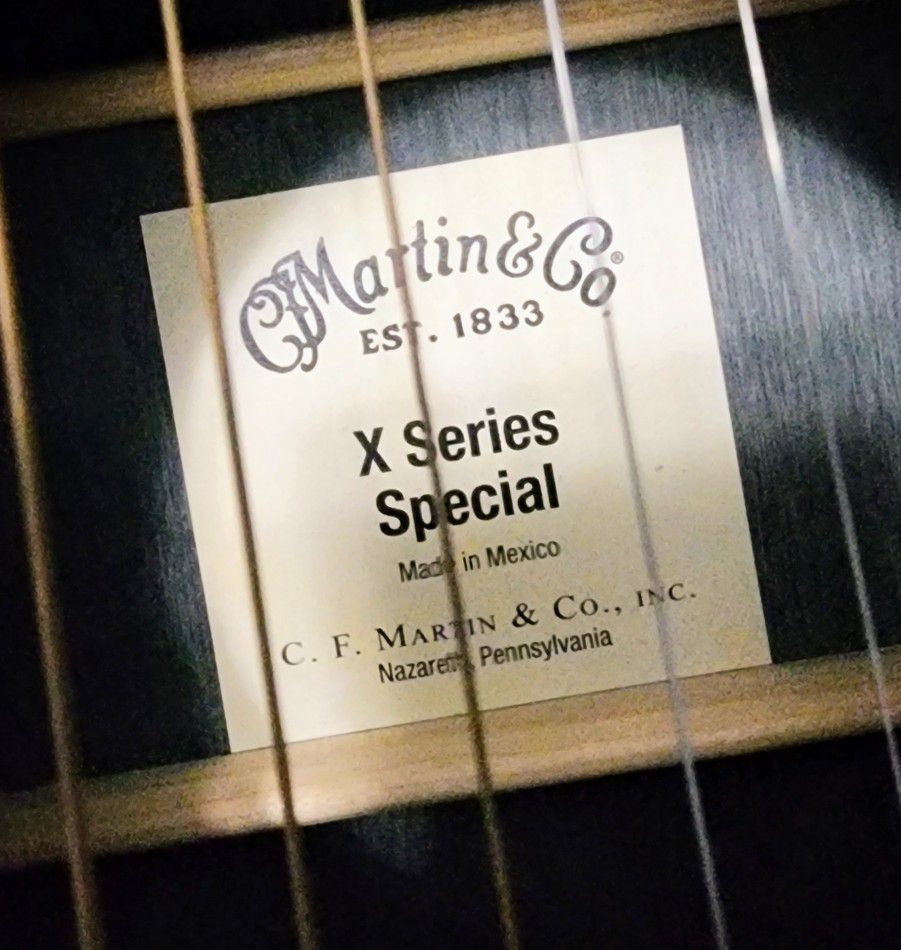 Guitar - Martin X Series