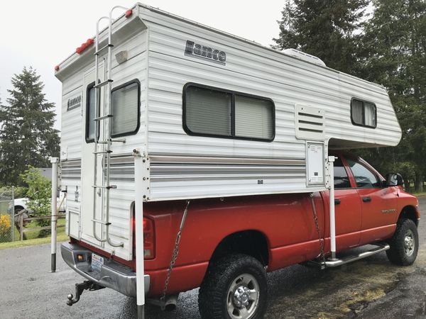 2003 8 Lance Lite Truck Camper Excellent Condition For Sale In 2003-8-lance-lite-truck-camper-excellent-condition-for-sale-in