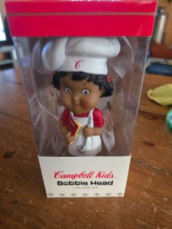 Still in the box Campbell's bobblehead