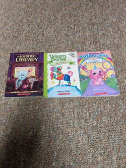 Scholastic books that have no relation to each other