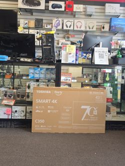 Toshiba 43" Smart 4k tv weekend special dolby vision