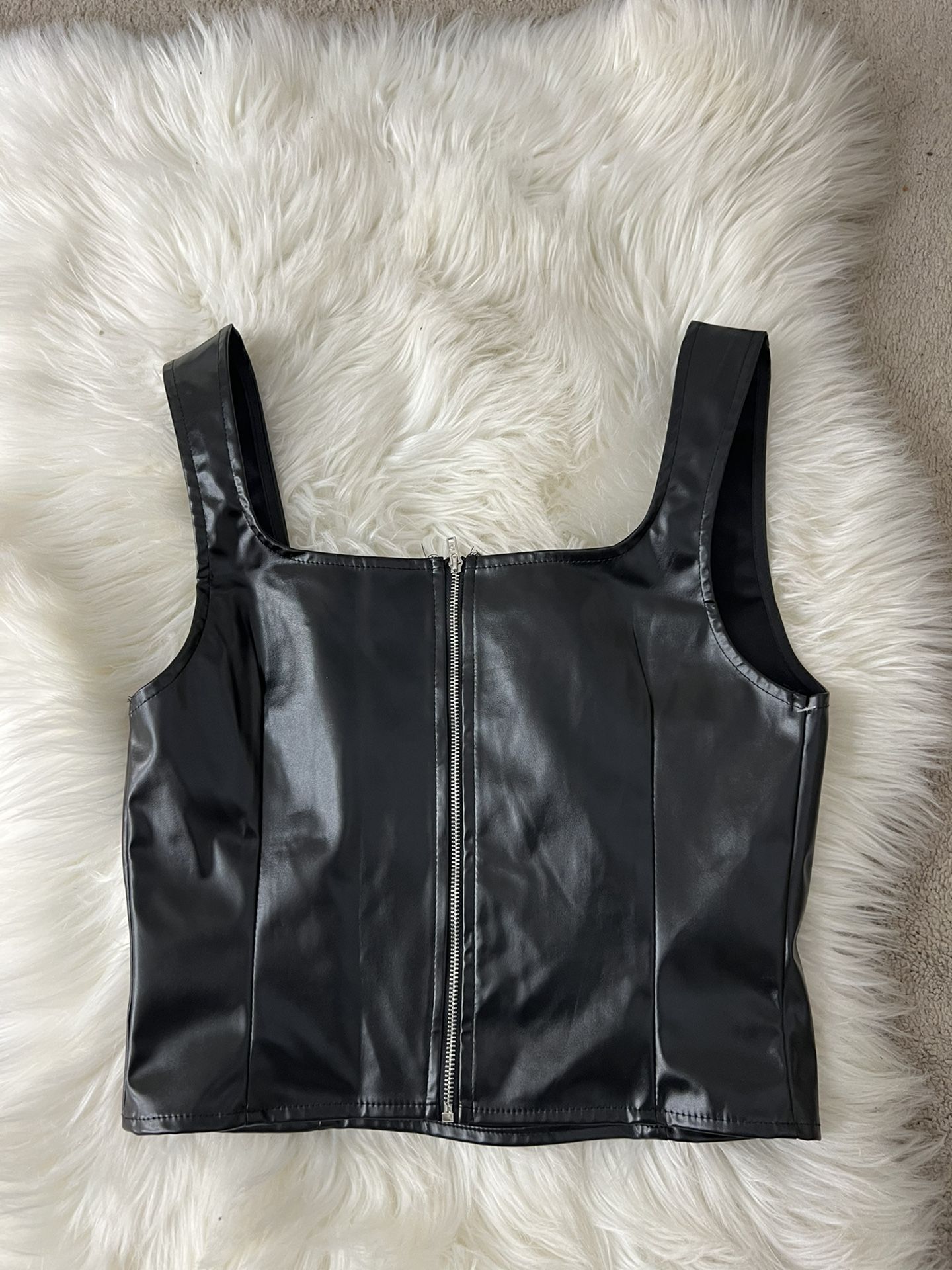 Shein Vest Faux Corset Size Large
