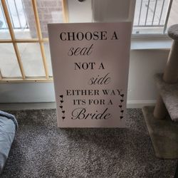 Gay Wedding Sign