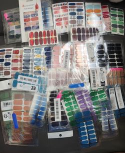 Nail strips and art stickers