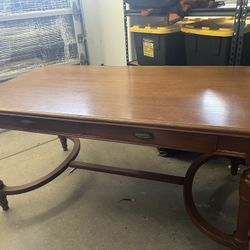 Antique Solid Wood Table/Desk $ 75